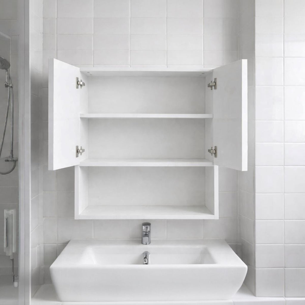 İki Kapaklı Aynalı Banyo Dolabı