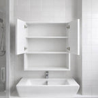 İki Kapaklı Aynalı Banyo Dolabı