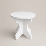 Minimalist Design Practical Stool - White