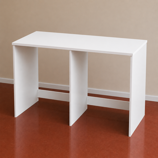 %100 MDF Çamaşır ve Kurutma Makinesi Dolabı – İkili Makine Ünitesi Beyaz