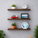 Set of 3 Floating Hidden Wall Shelves - Baroque