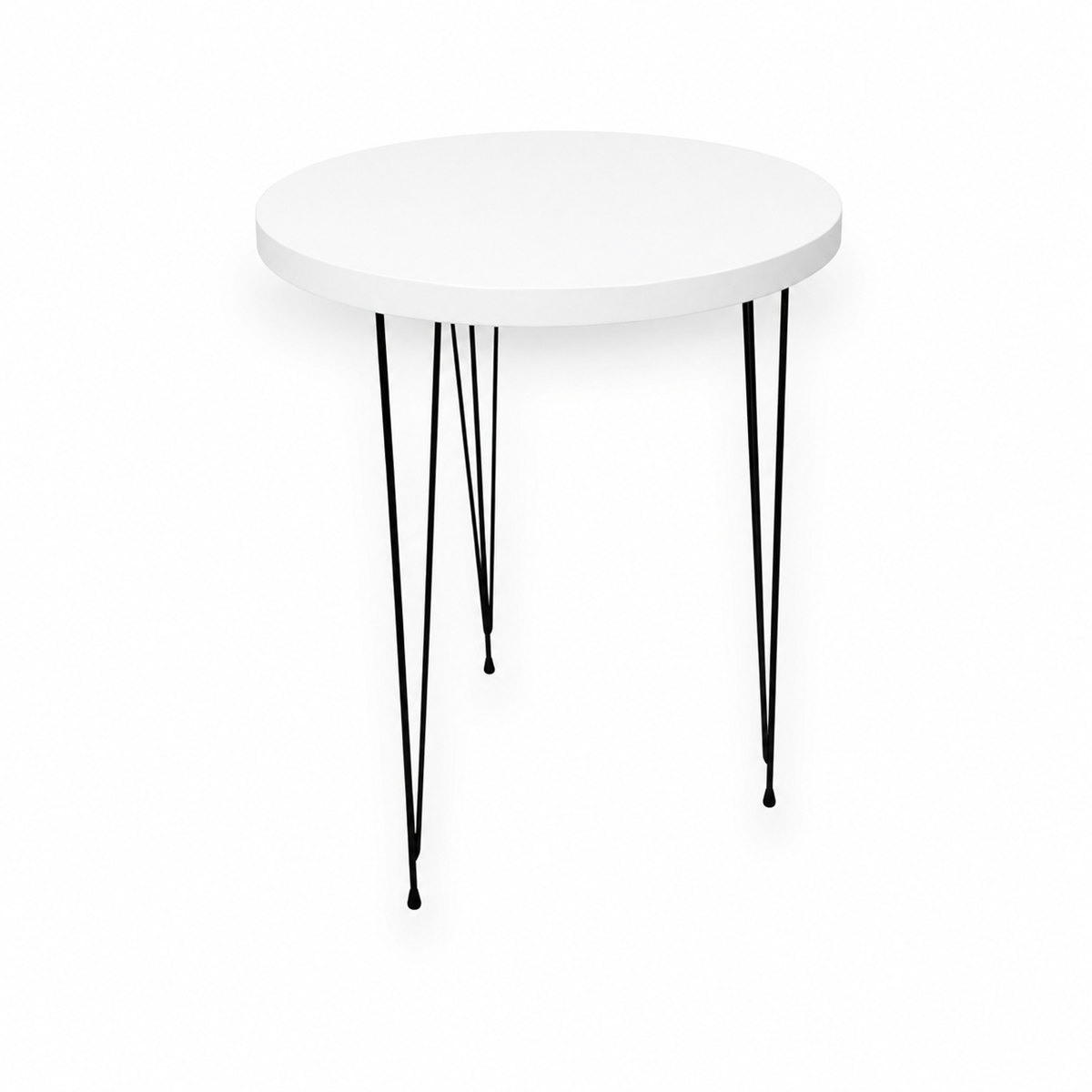 Zigon Sehpa Metal Tel Ayak ( Beyaz )