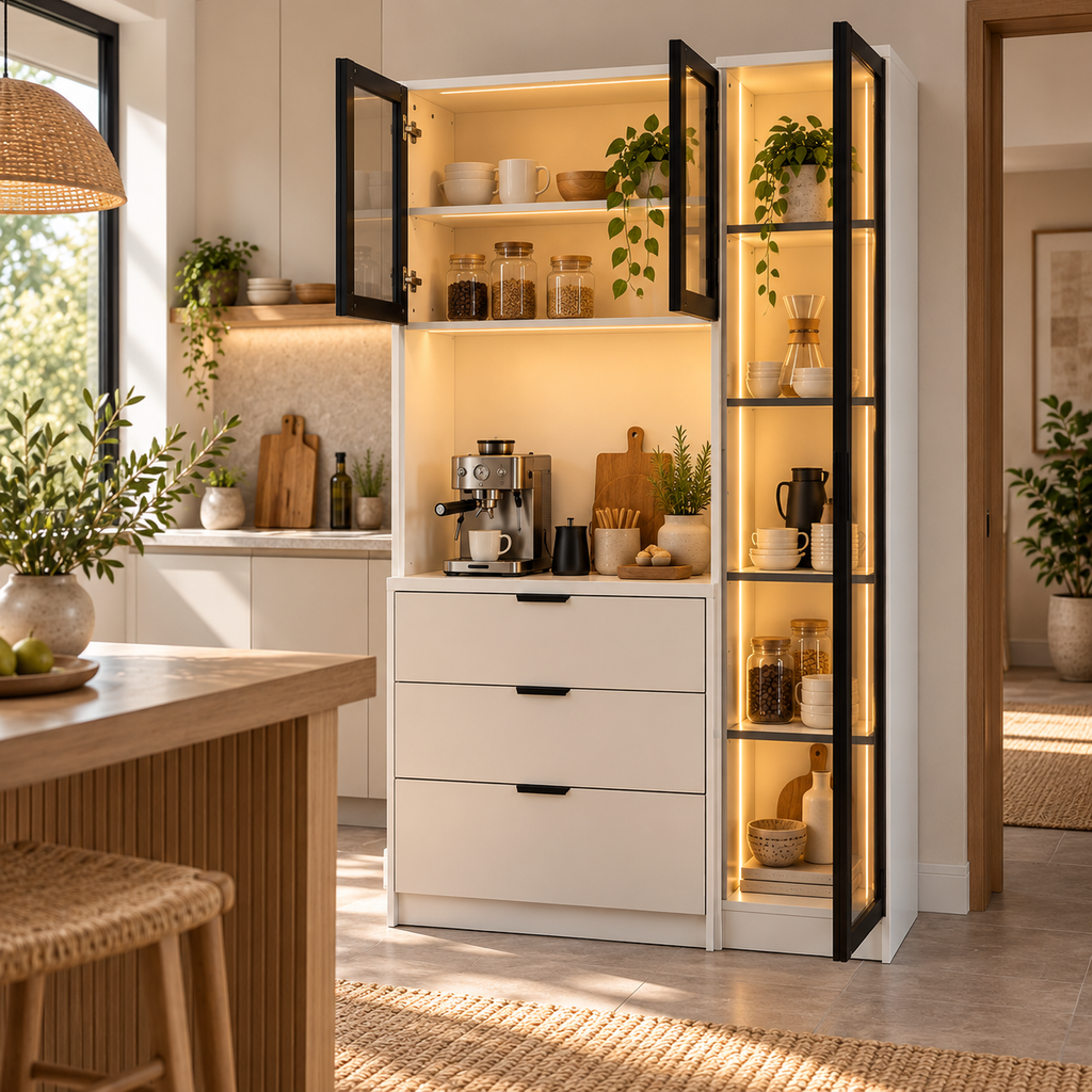 Pera Ledli Kahve Köşesi %100 MDF
