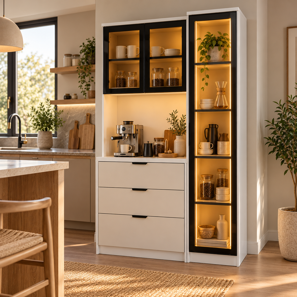 Pera Ledli Kahve Köşesi %100 MDF