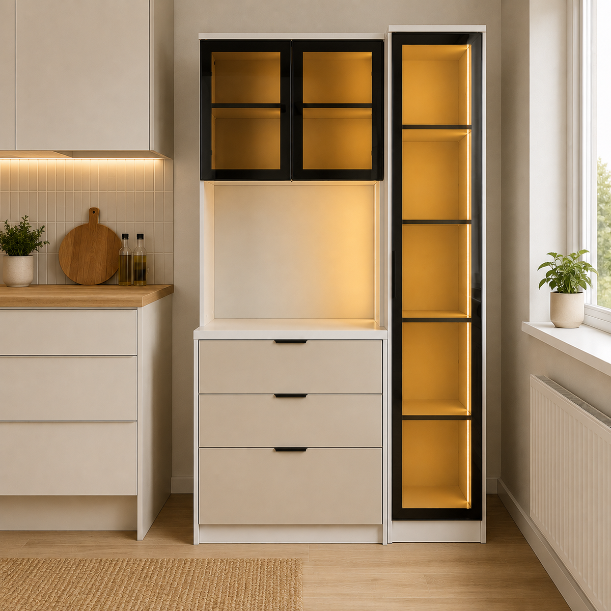 Pera Ledli Kahve Köşesi %100 MDF