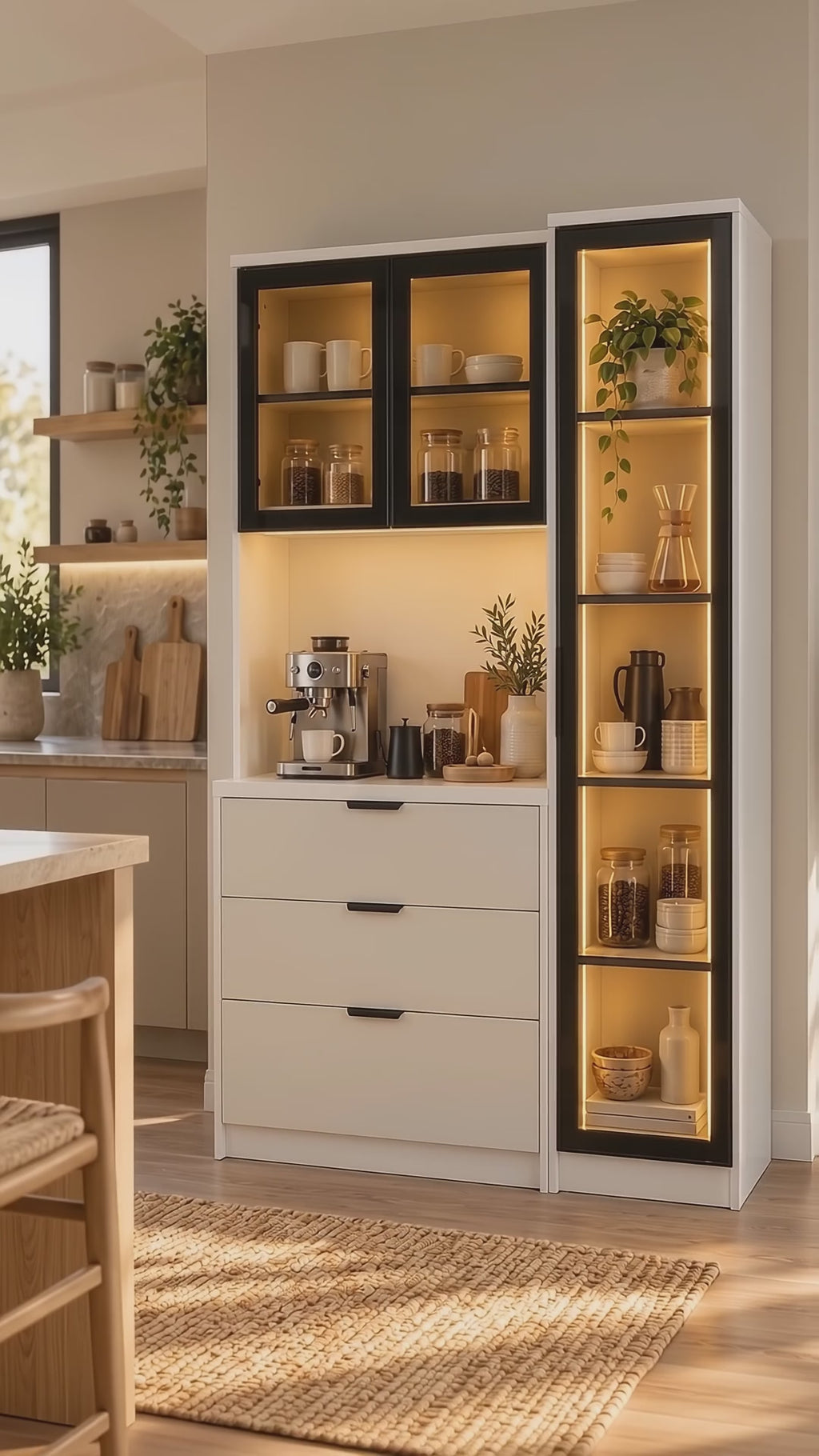 Pera Ledli Kahve Köşesi %100 MDF
